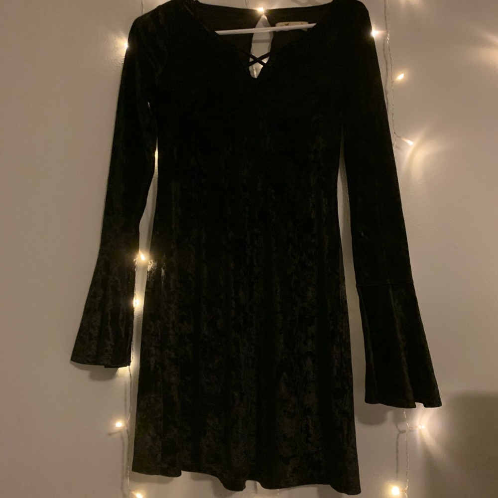 black dress